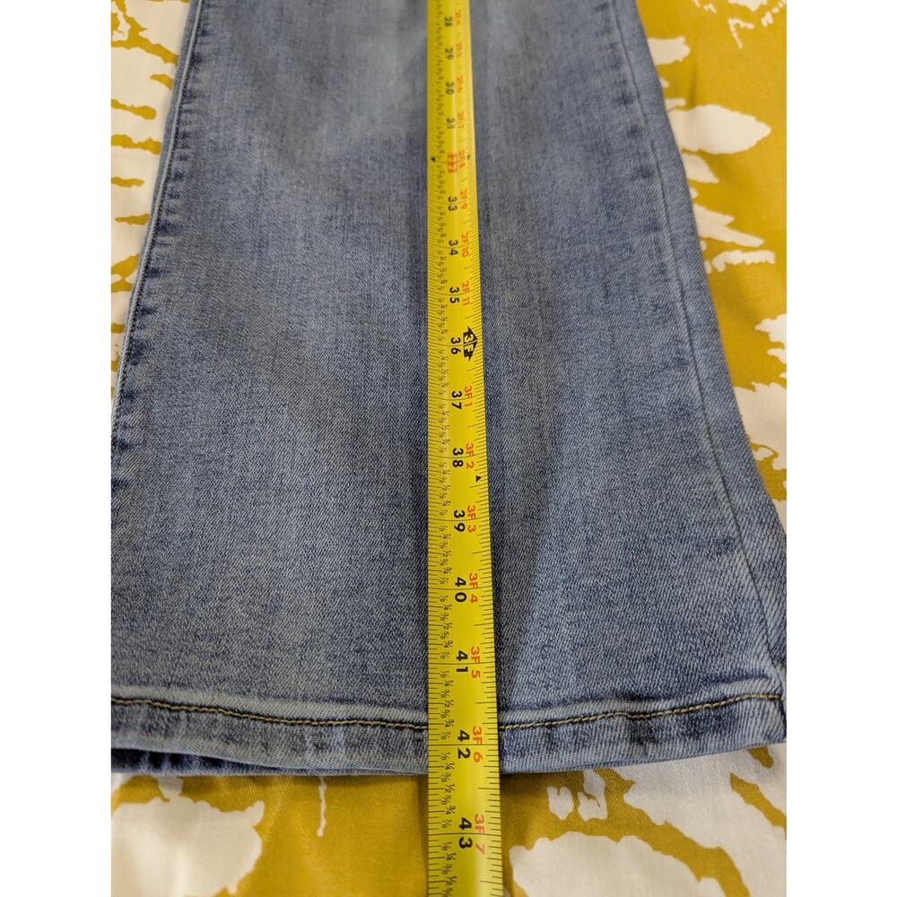 Judy Blue Mid Rise Straight Fit Women's Denim Jeans Sz 14W - Picture 8 of 15